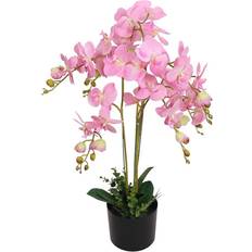 Rosa Kunstige planter vidaXL Orchid Kunstig plante