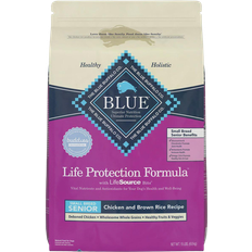 Blue Buffalo Life Protection Formula Small Breed Senior Dog Chicken and Brown Rice Recipe 6.8