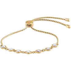 Tommy Hilfiger Embellished Bracelet - Gold/Transparent