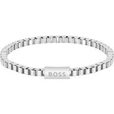 Herren Armbänder HUGO BOSS Chain Link Bracelet - Silver