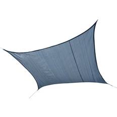 Wading Boots Shade Sail Square Heavyweight 16 x 16 ft. Sand by ShelterLogic in Sea Blue