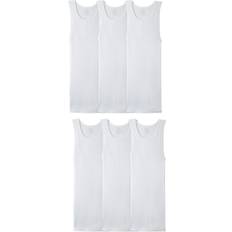 Fruit of the loom t shirt Fruit of the Loom A-Shirt Tank Top 6-pack - White