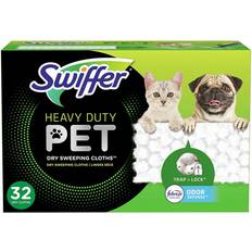 Swiffer Sweeper Pet Heavy Duty Multi-Surface Dry Cloth Refills 32pcs