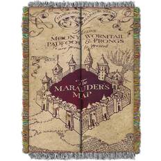 Harry Potter Board Games Harry Potter Marauders Map Tapestry Throw Brown/Red One-Size