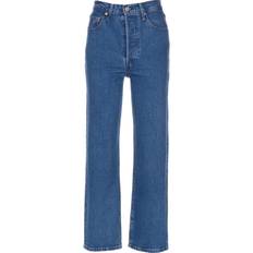 Levi's Damen - W33 Jeans Levi's Ribcage Straight Ankle Jeans - Jazz Pop/Blue