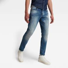 Grau - Herren Jeans G-Star 3301 Straight Tapered Jeans