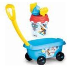 Smoby 7600867013 Paw Patrol Beach cart with Accessories