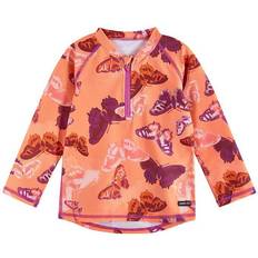 Babys UV-Pullover Reima Tuvalu Long Sleeve Swim Shirt - Coral Pink (516564-3215)