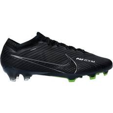 Purple Soccer Shoes Nike Zoom Mercurial Vapor 15 Elite FG M - Black/Summit White/Volt/Dark Smoke Grey