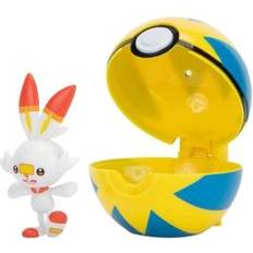 Pokemon clip n go Toys Pokémon Clip N Go Scorbunny & Quick Ball