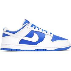 Blue - Women Shoes Nike Dunk Low Race - Blue/White