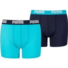 Puma Boy's Basic Boxer 2 Pack - Bright Blue (935454)