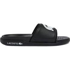Slides reduziert Lacoste Croco Dualiste Logo - Black/White