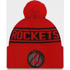 New Era Houston Rockets 2021 NBA Draft Cuffed Knit Beanie with Pom Sr