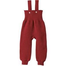 9-12M Shellhosen Disana Kid’s Suspender Pants - Red