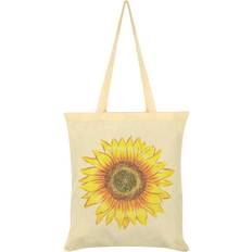 Grindstore Sunflower Tote Bag - Cream/Yellow