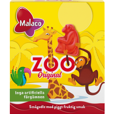 Malaco Konfekt og kaker Malaco Zoo Tablet Case 20g