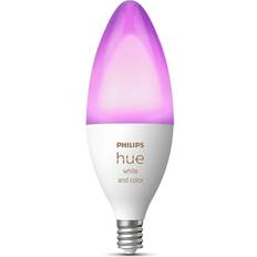 Philips hue white and color ambiance Philips Hue White and Color LED Lamps 5.8W E12