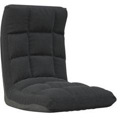 vidaXL 336590 Chair Cushions Black (64x50)