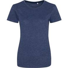 AWDis Women's Girlie Tri Blend T-shirt - Heather Navy