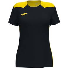 Joma Short Sleeve Women Championship Vi T-shirt - Black/Yellow