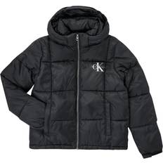 Calvin Klein Kid's Quilted Puffer Jacket - CK Black (IG0IG01549-BEH)
