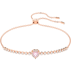 Swarovski Women Bracelets Swarovski One Bracelet - Rose Gold/Pink/Transparent