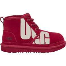 Polyester Stiefel UGG Kid's Neumel Chopd Suede Classic - Rich Red