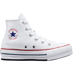 Converse Children's Shoes Converse Little Kid's Chuck Taylor All Star Lift Platform - White/Garnet/Navy