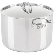 Stainless Steel Casseroles Viking 3-Ply with lid 3 gal 13.75 "