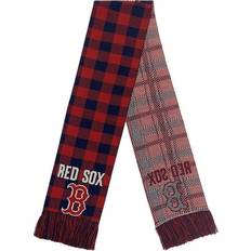 Scarfs Foco Boston Red Sox Plaid Color Block Scarf