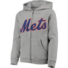 Outerstuff Sports Fan Apparel Outerstuff New York Mets Wordmark Full Zip Hoodie Yth