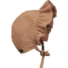 UV-beskyttelse Luer Elodie Details Baby Bonnet - Soft Terracotta (50585108157DB)