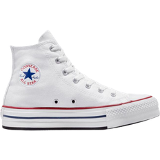 Converse Sneakers Converse Big Kid's Chuck Taylor All Star Lift Platform - White/Garnet/Navy