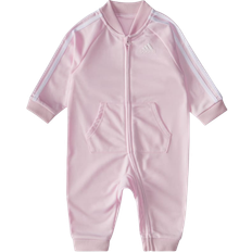 adidas Infant 3-Stripes Tricot Coveralls - Clear Pink (GA4810)
