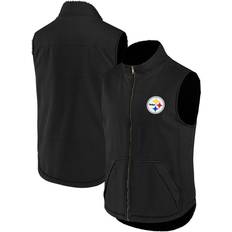 Fanatics Pittsburgh Steelers NFL x Darius Rucker Collection Sherpa Lined Full Zip Vest Sr