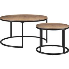 Round Coffee Tables Hudson & Canal Watson Coffee Table 35" 2
