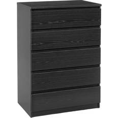 High gloss chest of drawers Tvilum Scottsdale Chest of Drawer 30.2x43.8"