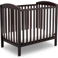 Delta Children Emery Mini Convertible Baby Crib with Mattress