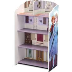 Delta Children Frozen II Wooden Playhouse 4-Shelf Bookcase