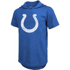 Fanatics Indianapolis Colts Shaquille Leonard Tri-Blend Hoodie T-Shirt M