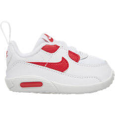First Steps Children's Shoes Nike Max 90 Crib TD - White/Hyper Red