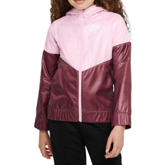 Windbreakers Jackets Children's Clothing Nike Sportswear Windrunner Kids - Pink Foam/Dark Beetroot/White (DB8521-663)