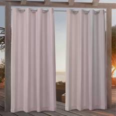 Curtains & Accessories Nicole Miller New York Canvas Indoor Outdoor Window Curtains54x108"