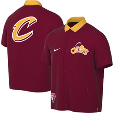 Nike Cleveland Cavaliers City Edition Therma Flex Showtime Short Sleeve Full Snap Collar Jacket 2021-22 Sr