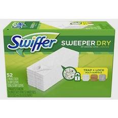 Swiffer Sweeper Multi-Surface Unscented Dry Cloth Refills for Duster Floor Mop 52pcs