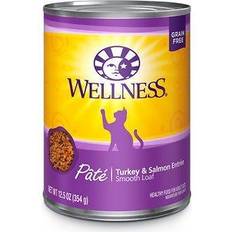 Wellness Canned Cat Food Turkey & Salmon Recipe 12.5oz Case Of 12