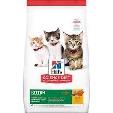 Hill's Cats Pets Hill's Science Diet Kitten Chicken Recipe Dry Cat Food 15.5-lb