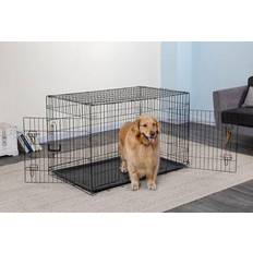 Go Pet Club Dog Cages & Dog Carrier Bags - Dogs Pets Go Pet Club 2-Door Metal Dog Crate with Divider