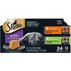 Pets Sheba Perfect Portions Pate Chicken & Turkey Premium All Stages